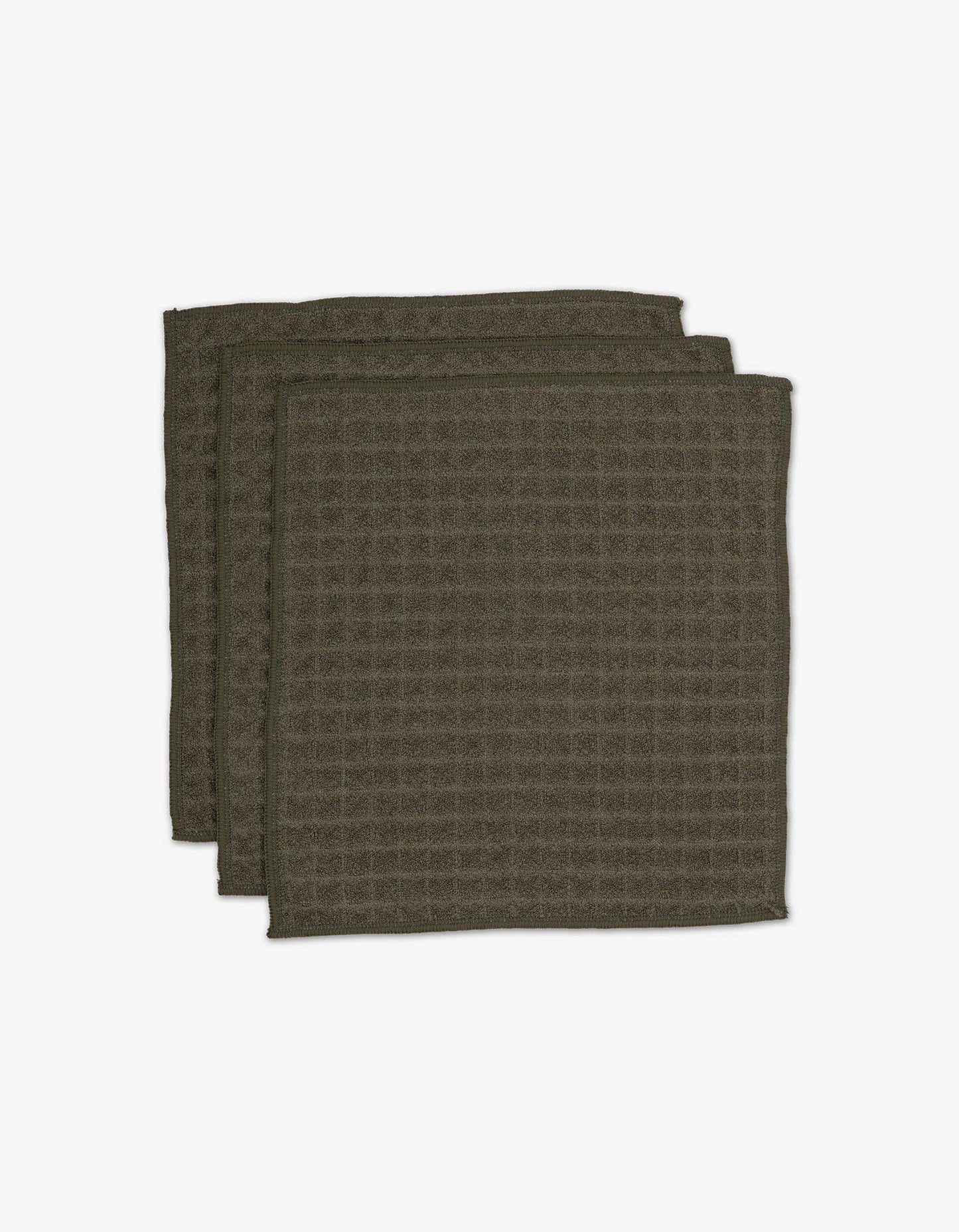 Waffle Washcloth Set