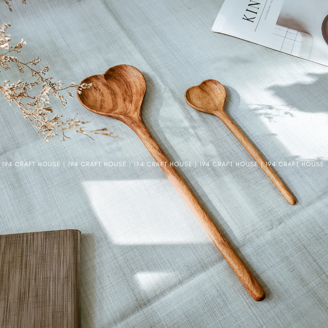 Wooden Heart Spoon