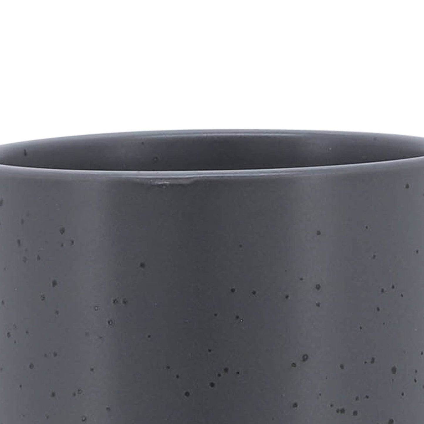 Matte Grey Ceramic Plant Stand