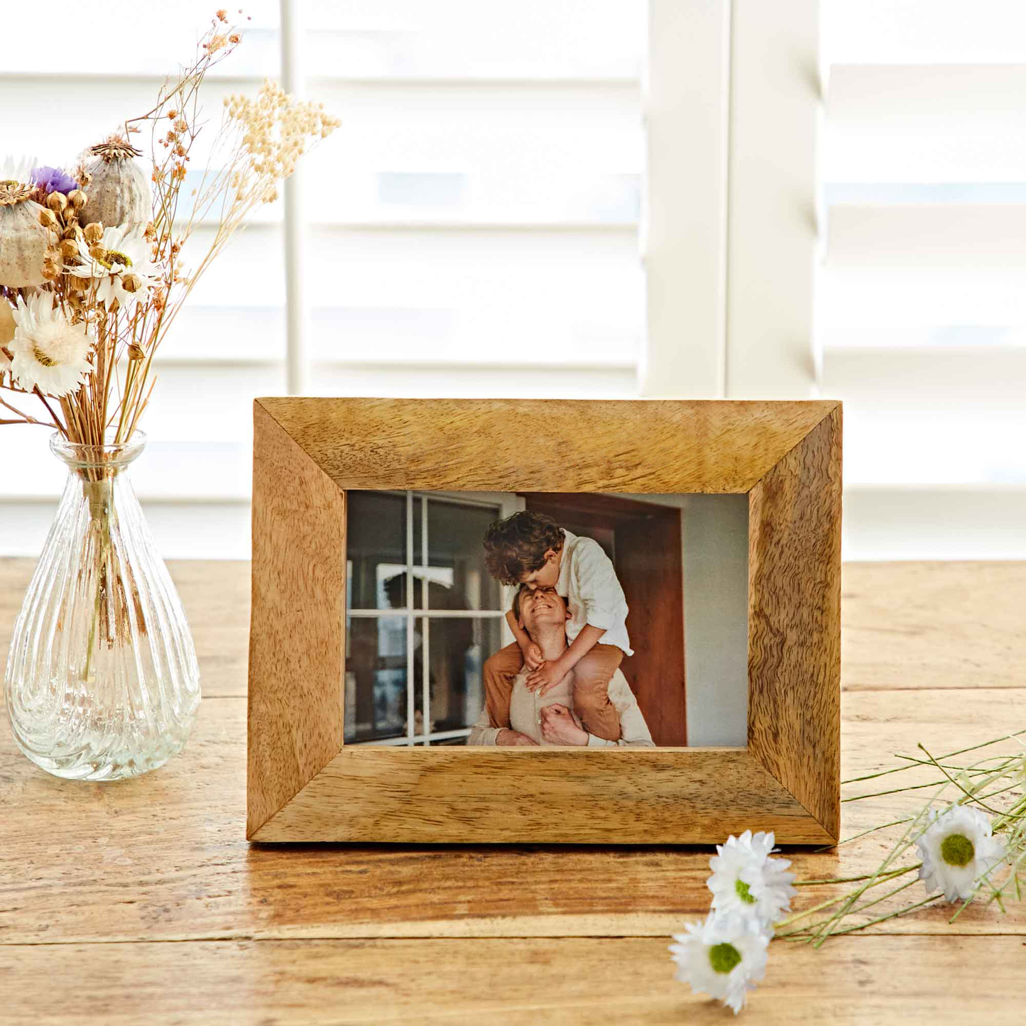 Lakadee Wooden Photo Frame: 3.5 x 3.5