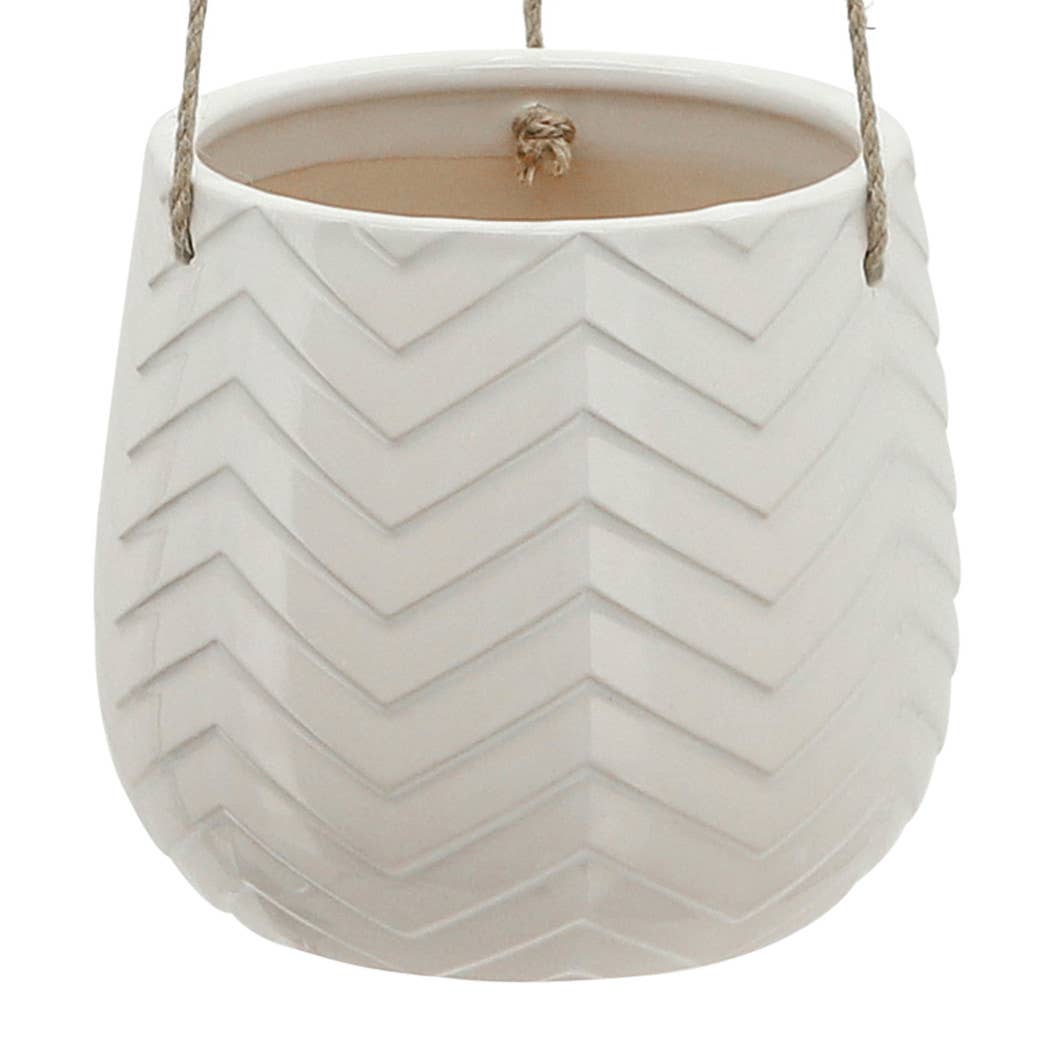Chevron Hanging Planter