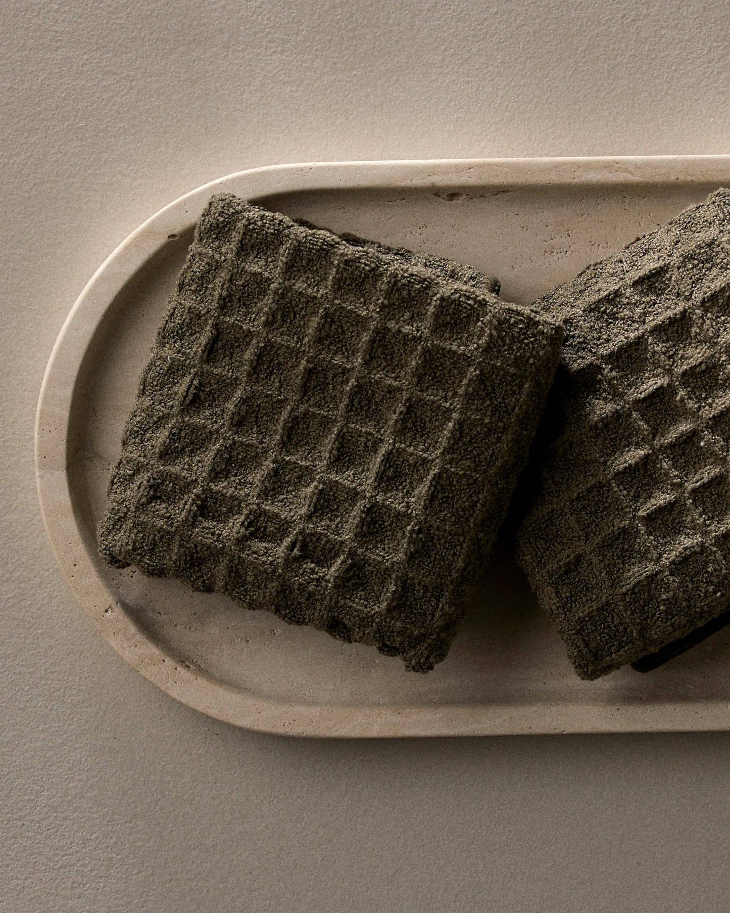 Waffle Washcloth Set