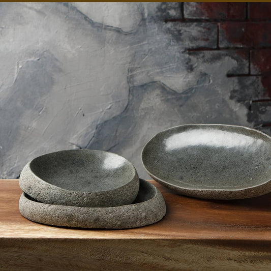 River Stone Dish