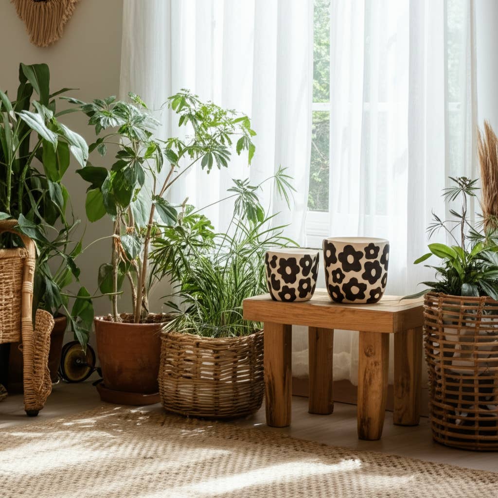 Ceramic Flower Power Pot