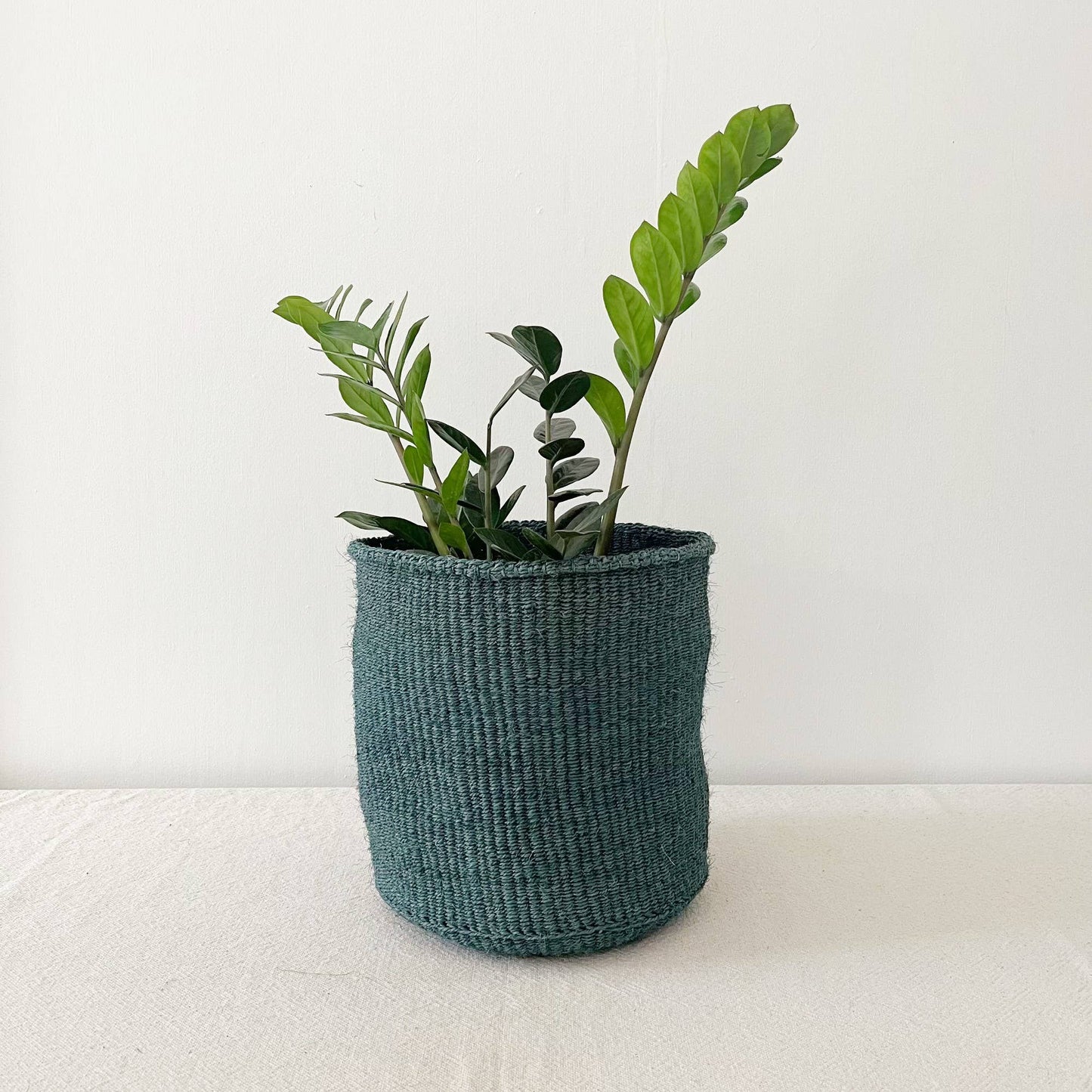 Sea Glass Storage Plant Basket