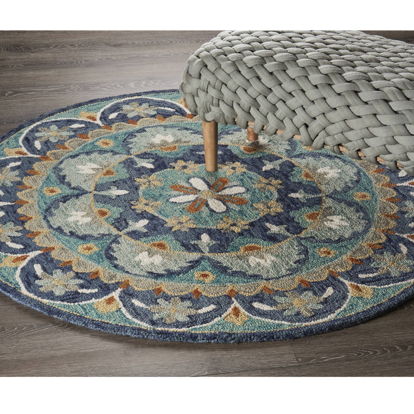 Daniela Hand-Tufted Wool 4' Round Rug
