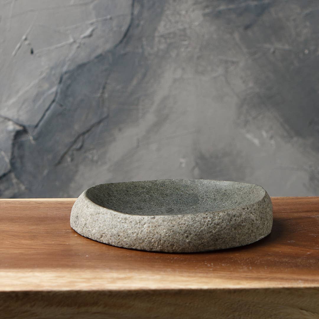 River Stone Dish