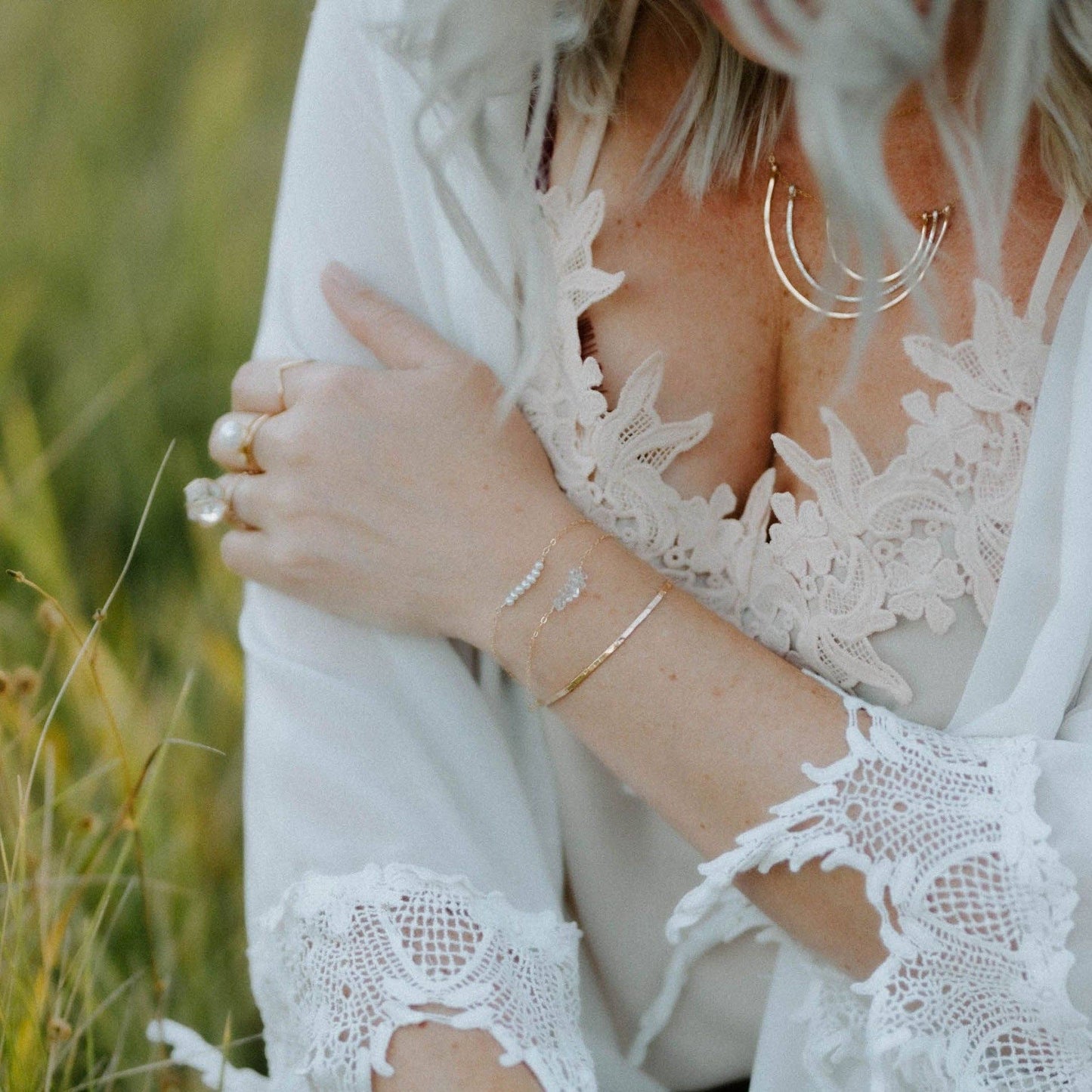 Reflection Rainbow  18" Necklace