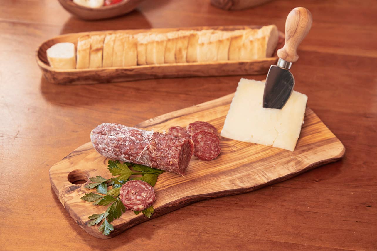 Italian Olivewood Charcuterie Board