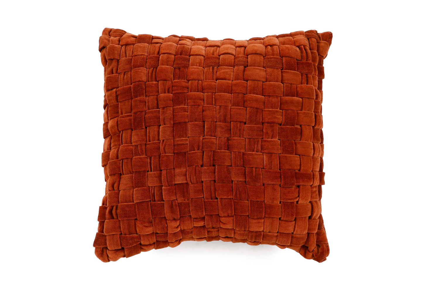 Handwoven Velvet Cushion