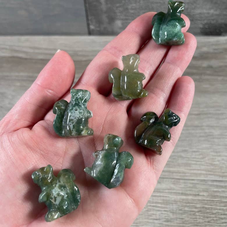 Assorted Gemstone Figurines