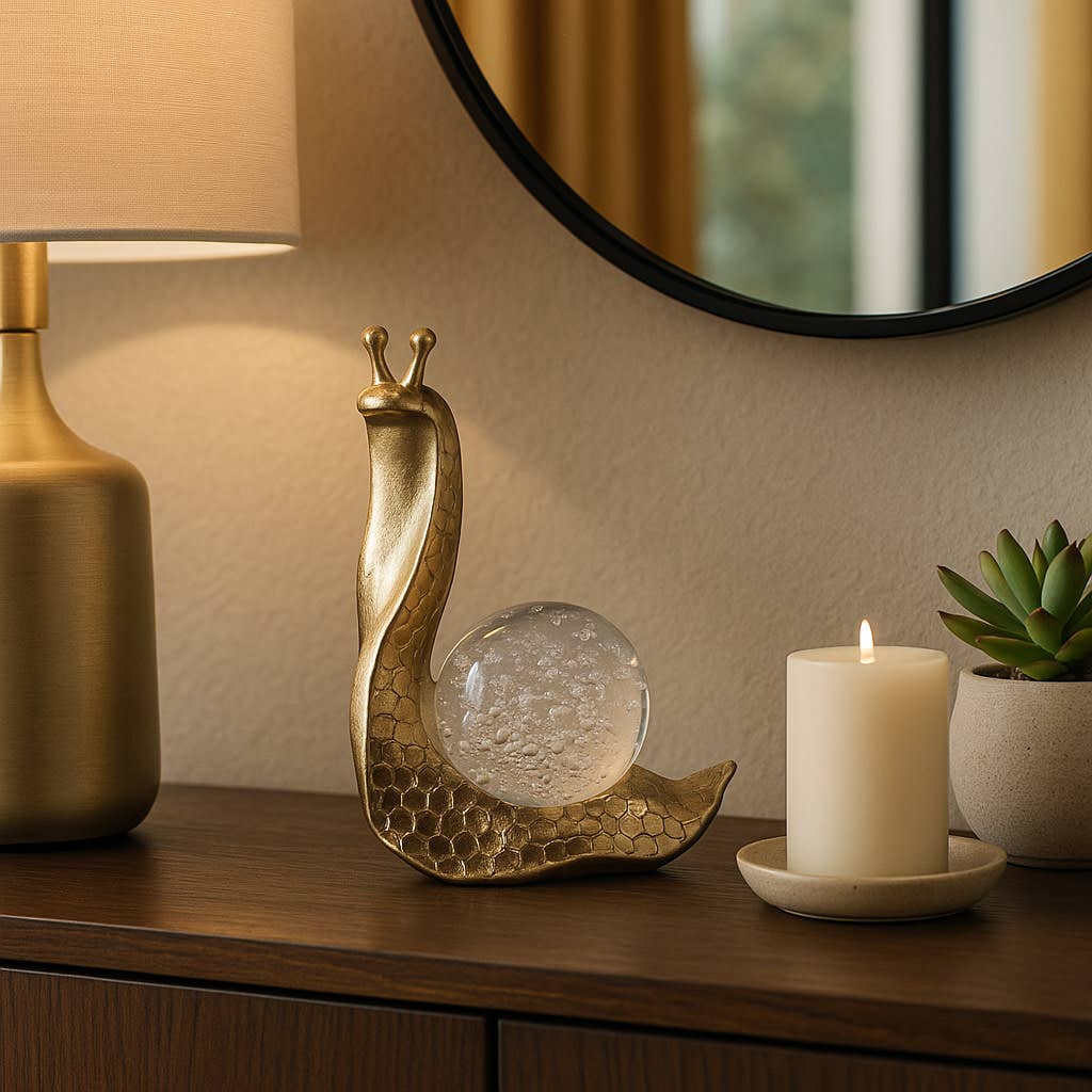 Decorative Snail Figurine