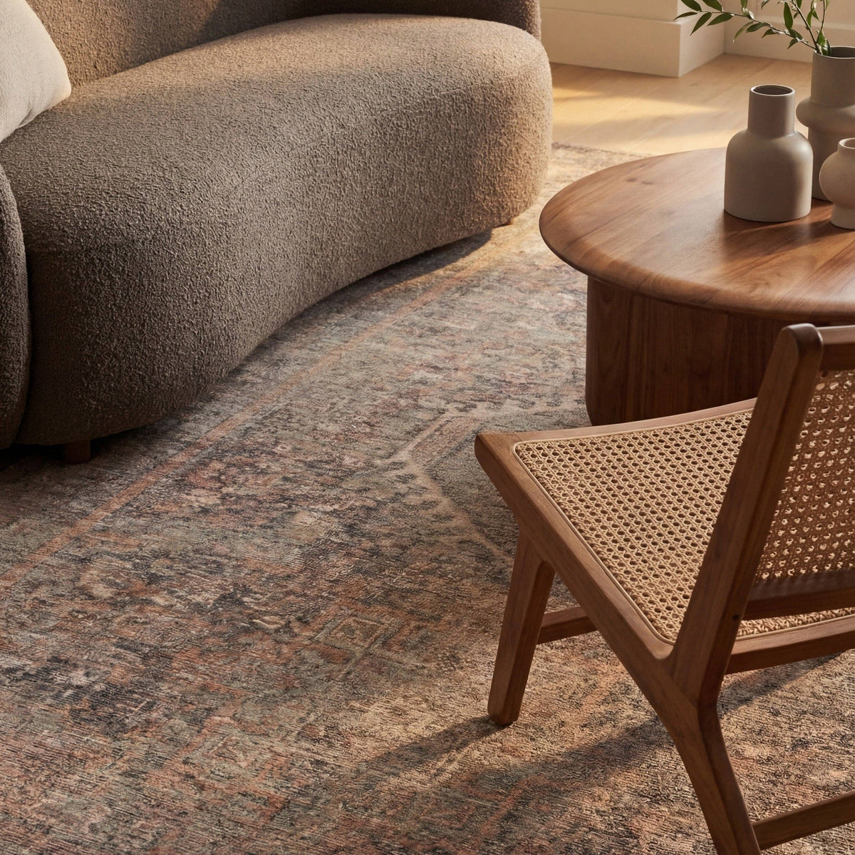 Evodia Medallion Area Rug