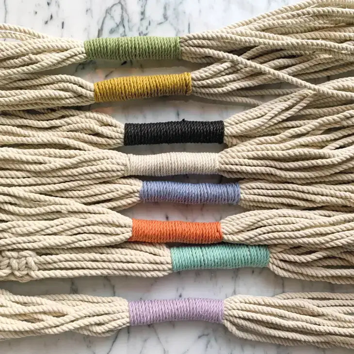 Trina macrame plant hanger in sage