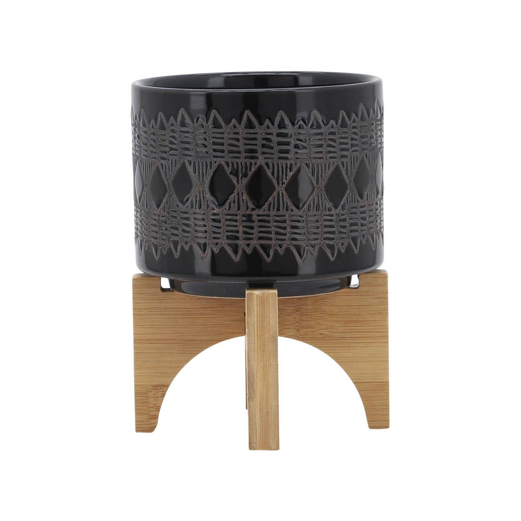 Ceramic Aztec Planter