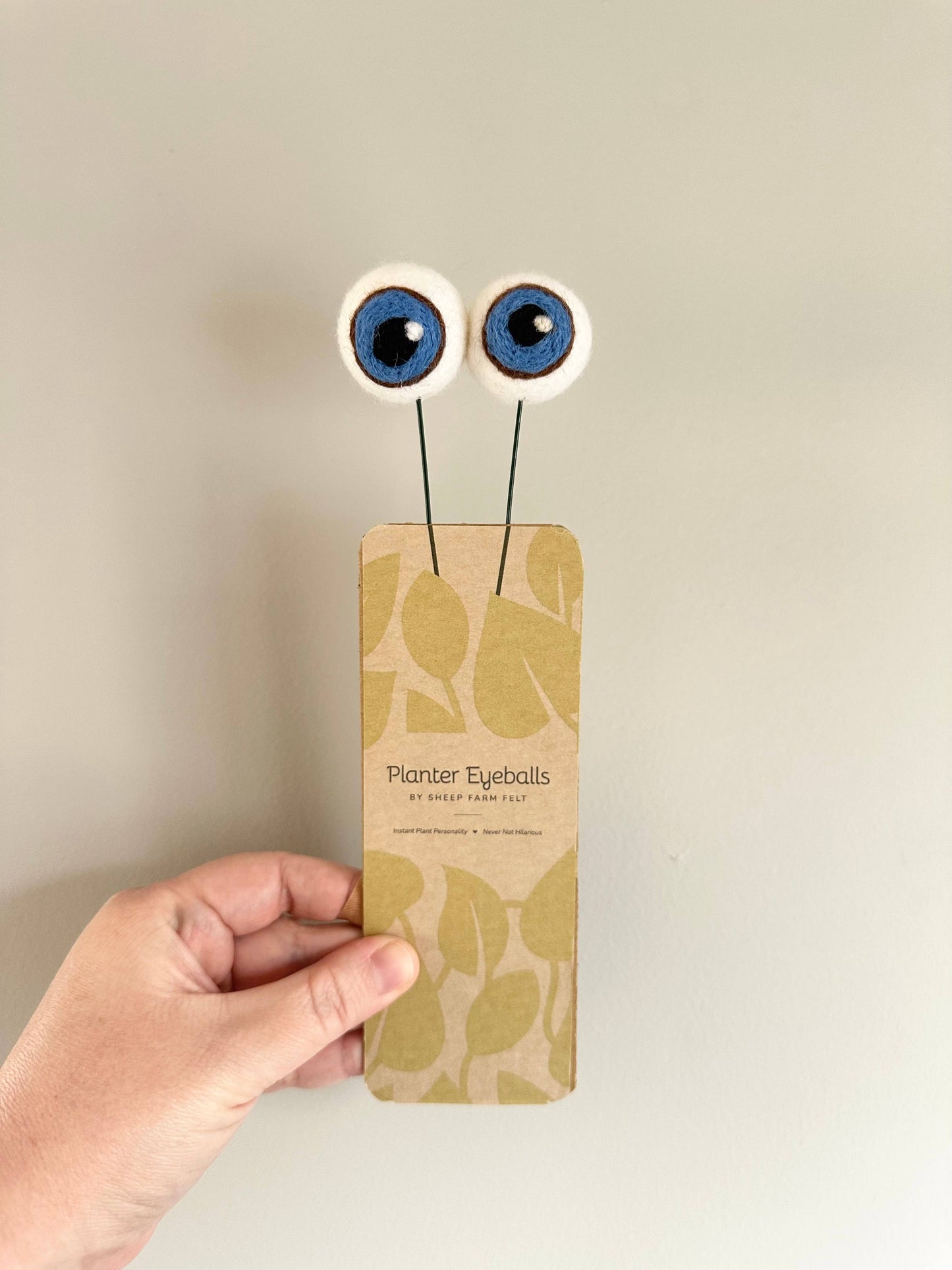 Felt Plant Eyes