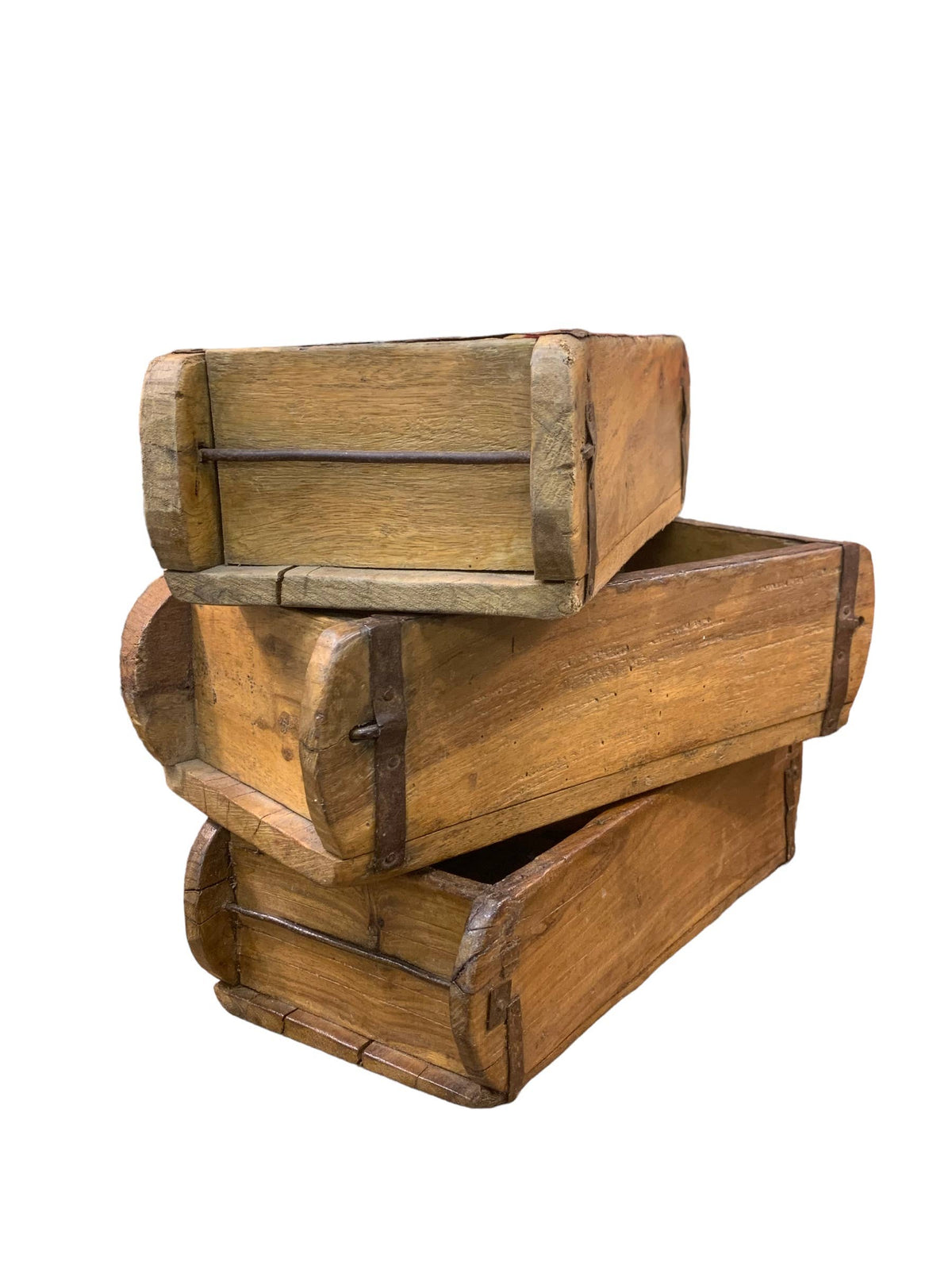 Teak Brick Mold Planter