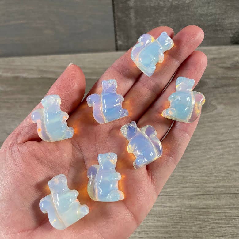 Assorted Gemstone Figurines