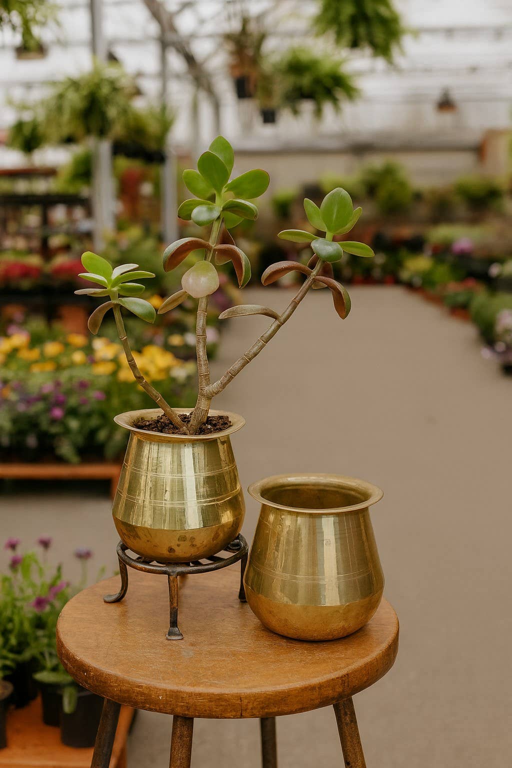 Small Brass Pot