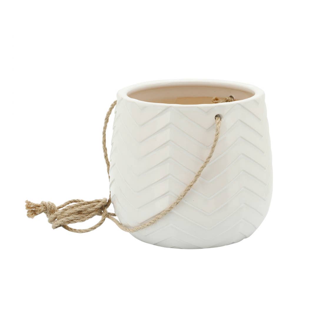 Chevron Hanging Planter