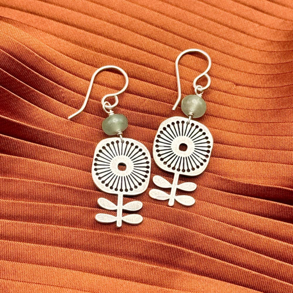 Verdure Silver Earrings