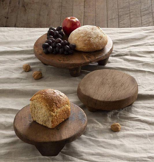 Found Wood Pedestal