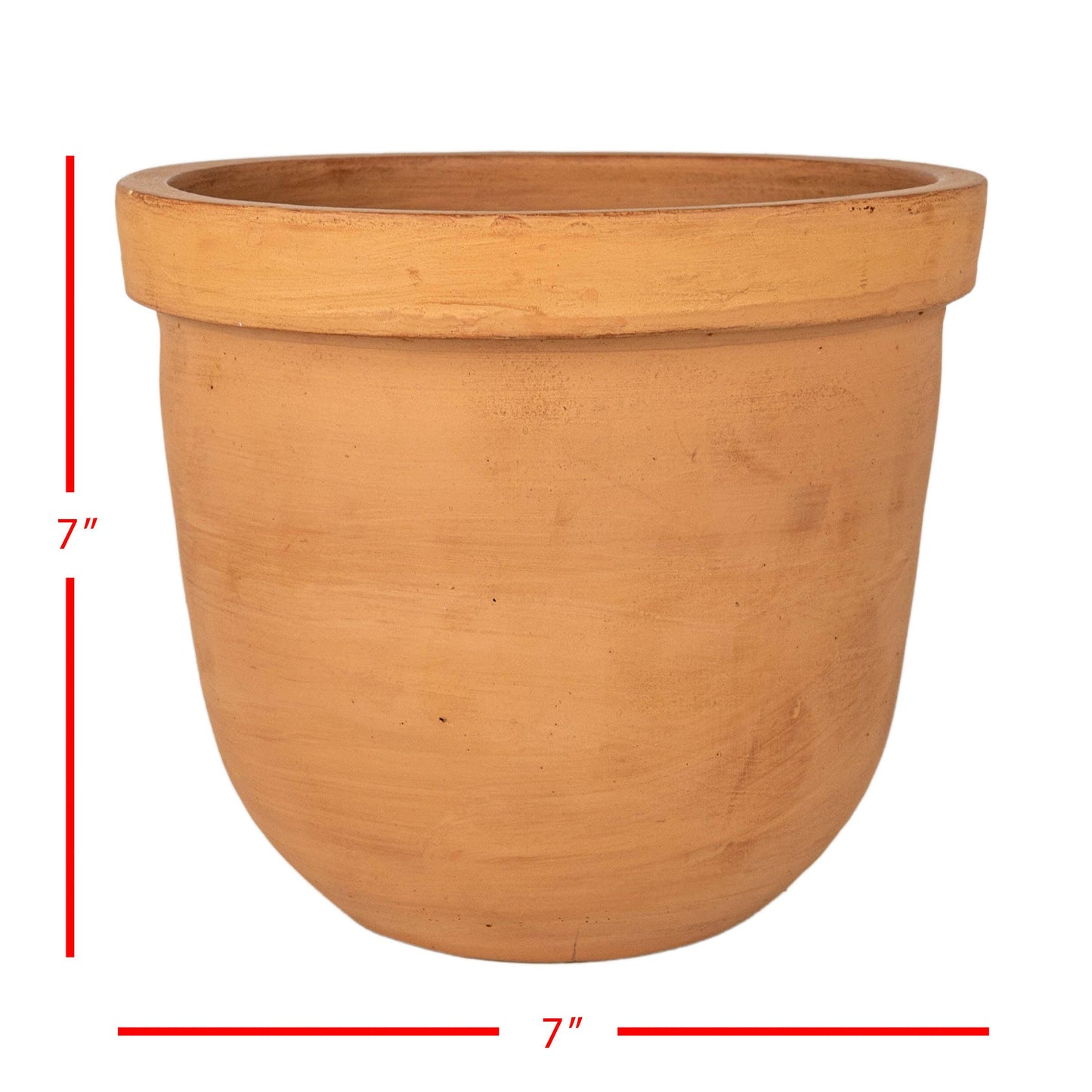 Monet Thick Rim Terracotta Pot