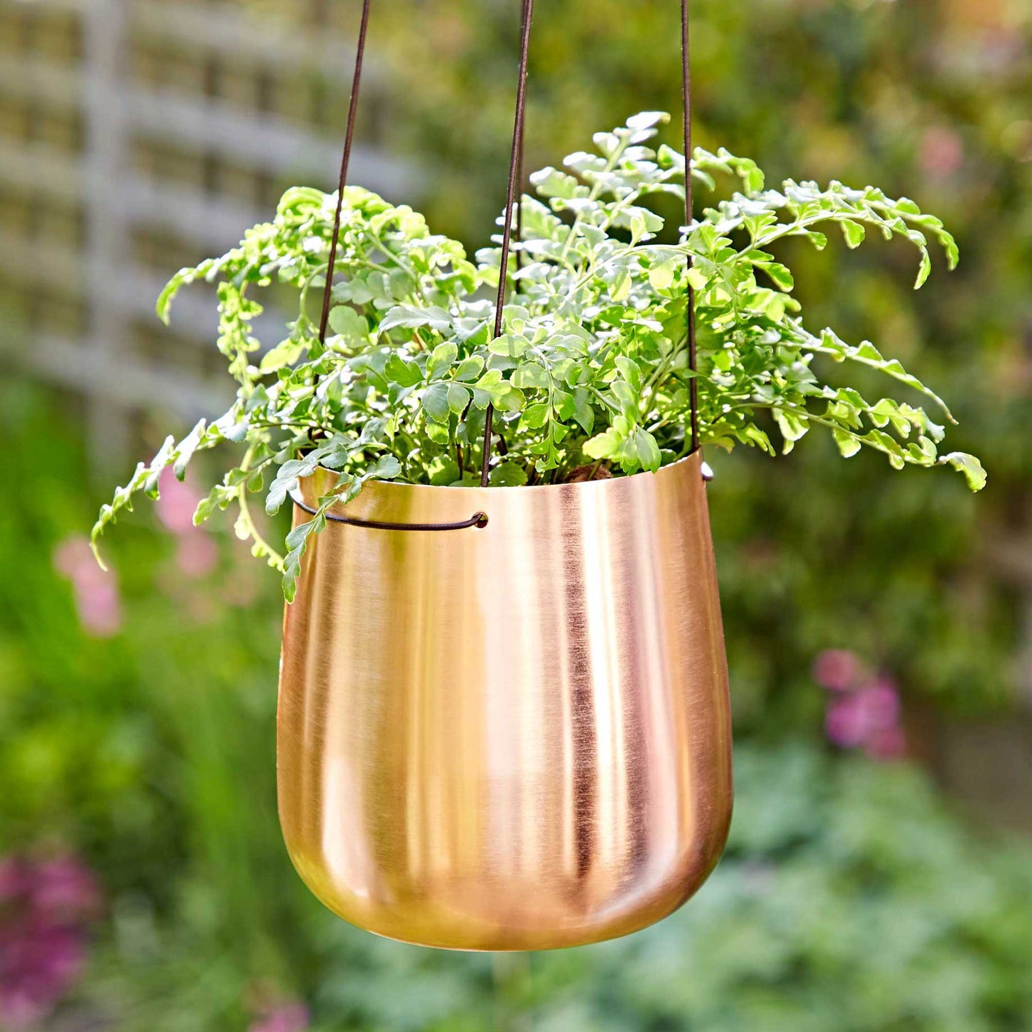 Handmade Iron Hanging Planter