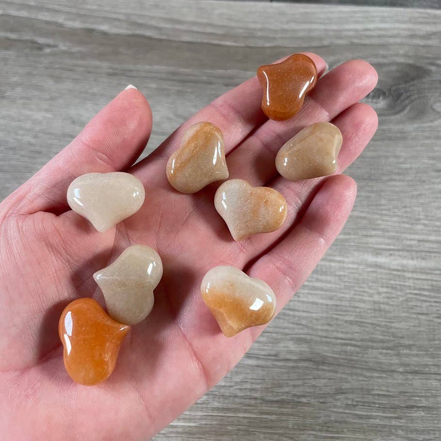 Gemstone Puffy Hearts