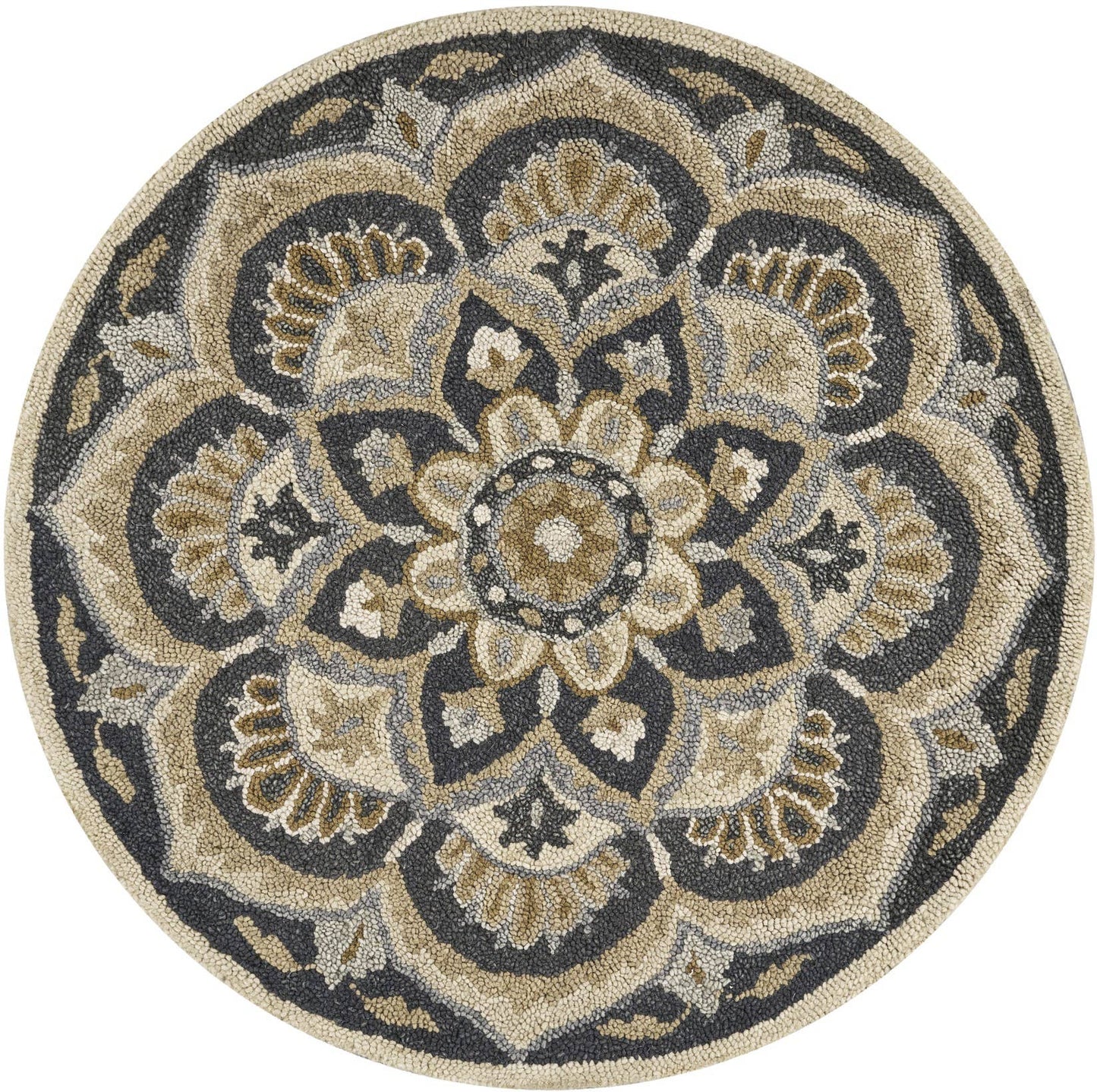 Daniela Hand-Tufted Wool 4' Round Rug