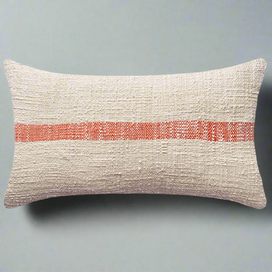 Linus Persimmon Lumbar Pillow