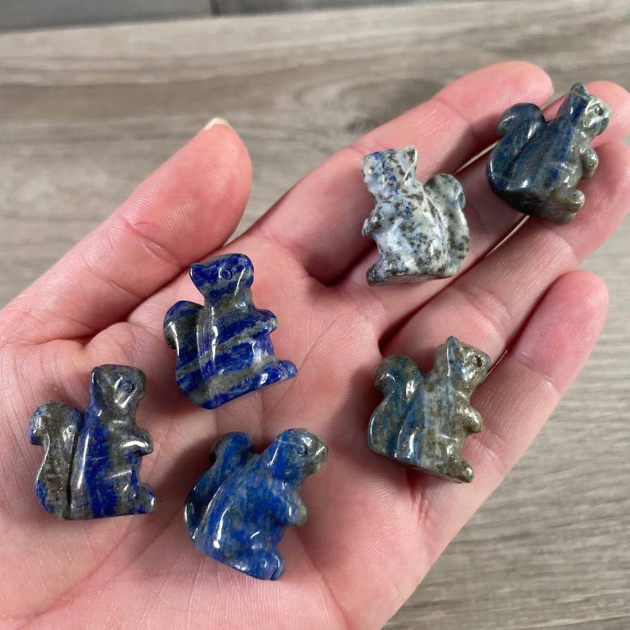Assorted Gemstone Figurines