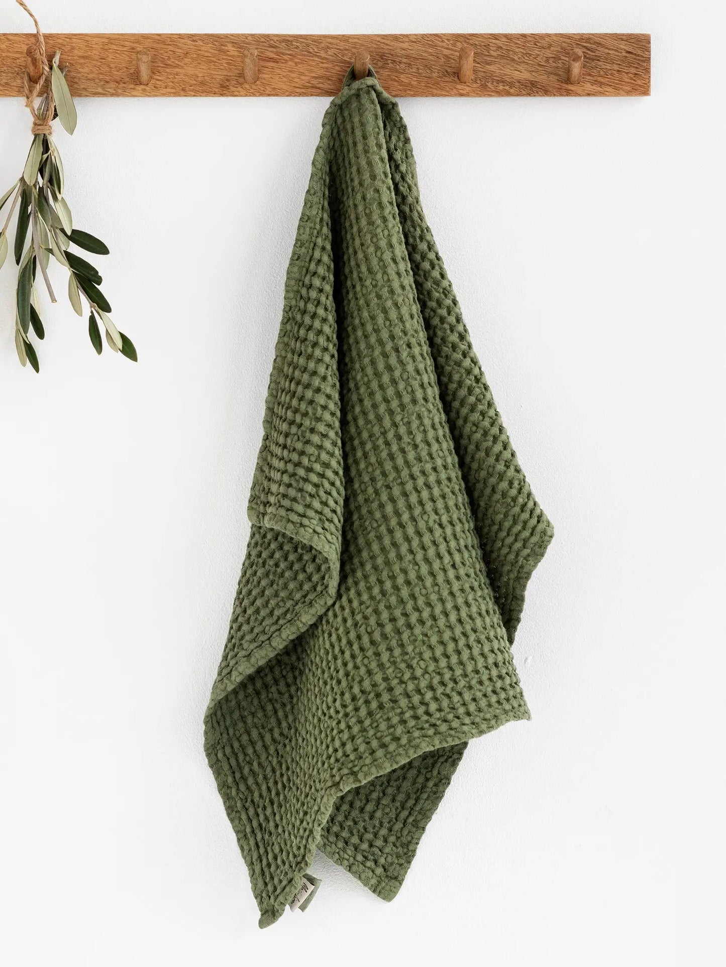 Linen Waffle Kitchen Towel