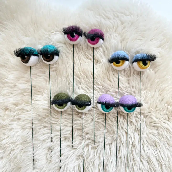 Felt Plant Eyes