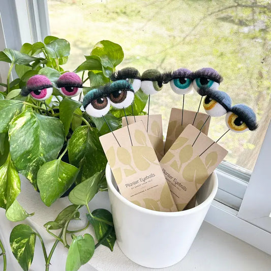 Felt Plant Eyes