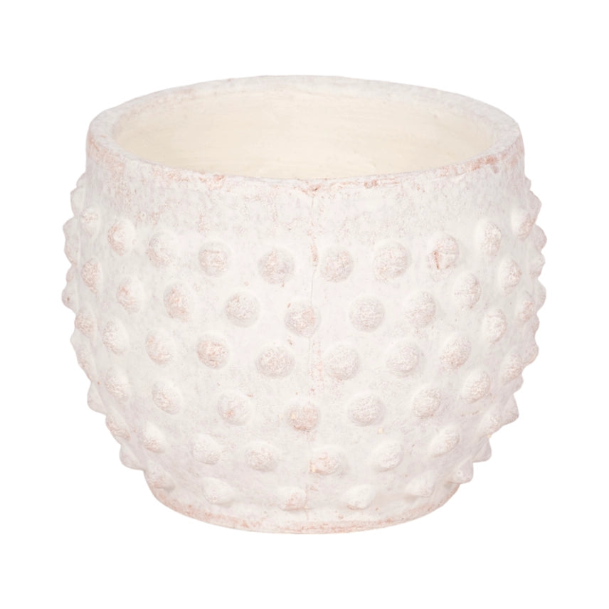Terracotta Bubble Textured 6" Pot