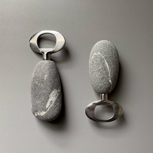 Beach Stone Bottle Opener