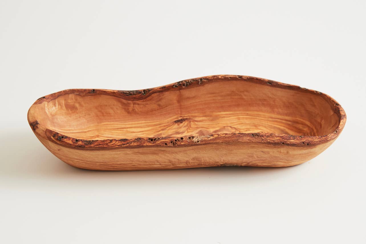 Live Edge Olivewood Boat