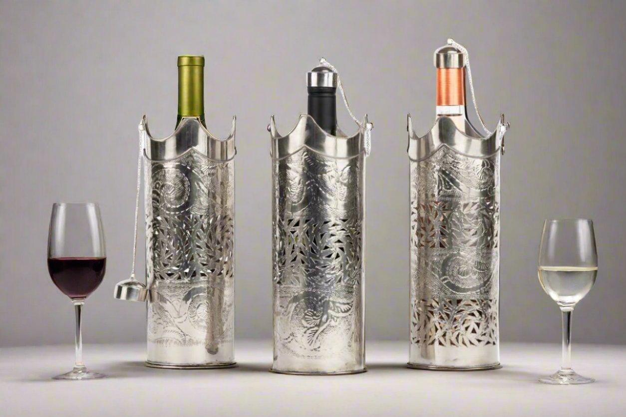 Berber Silver Wine/Bottle Holder