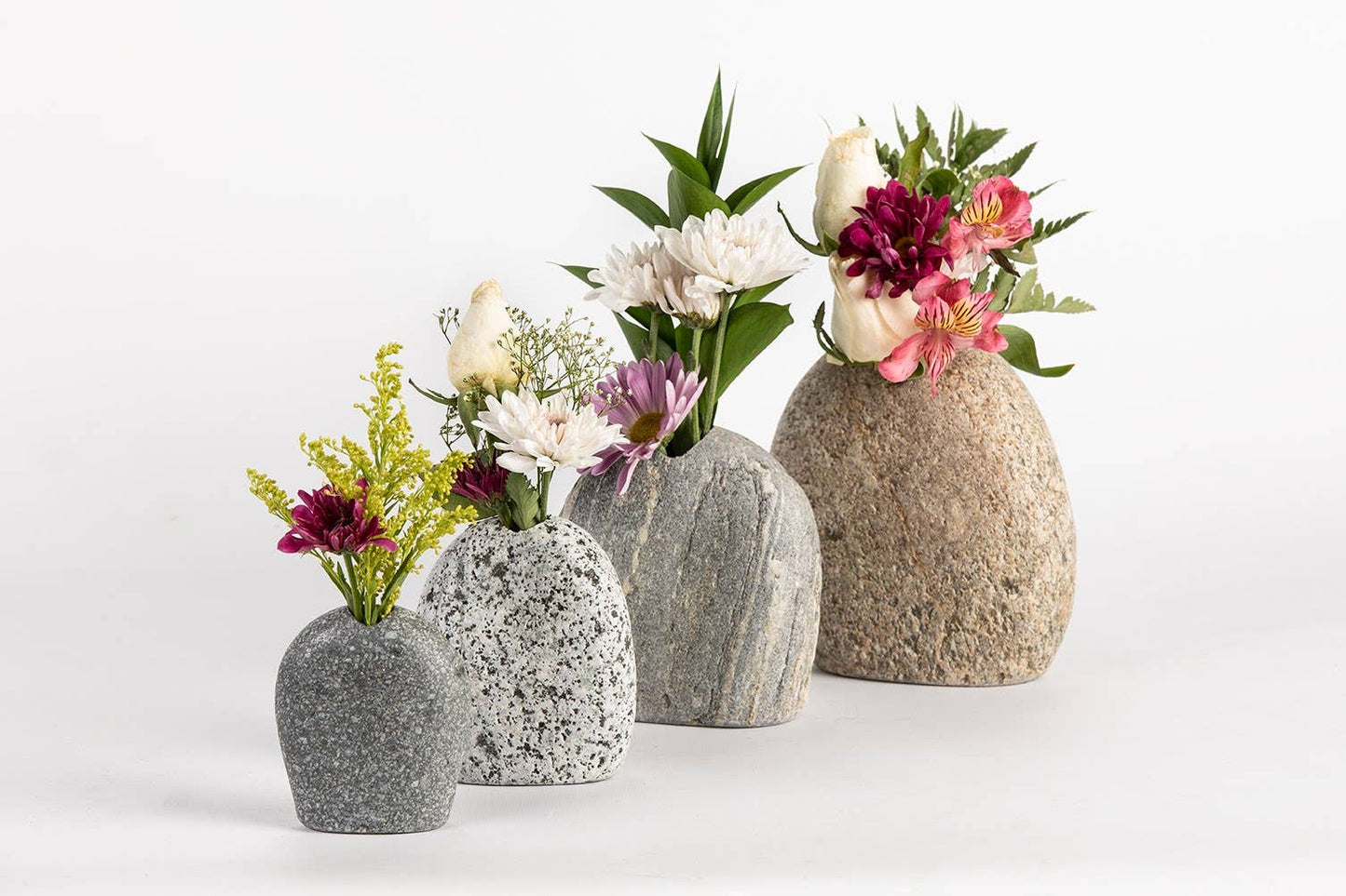 Beach Stone Vases