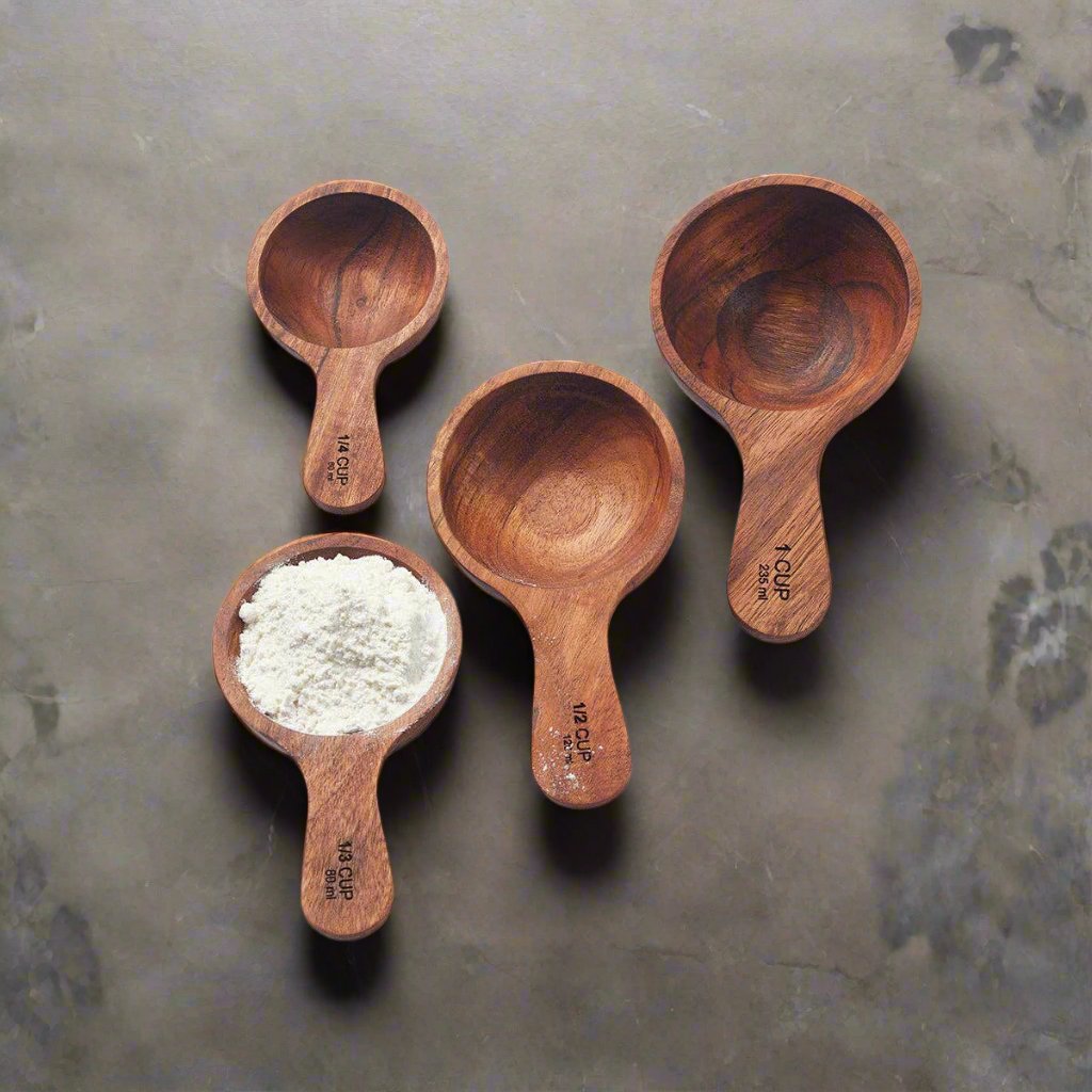 Acacia Measuring Cups