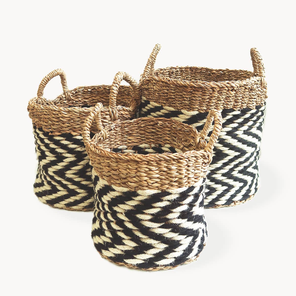 Zigzag Basket