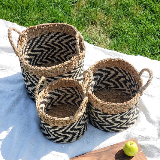 Zigzag Basket