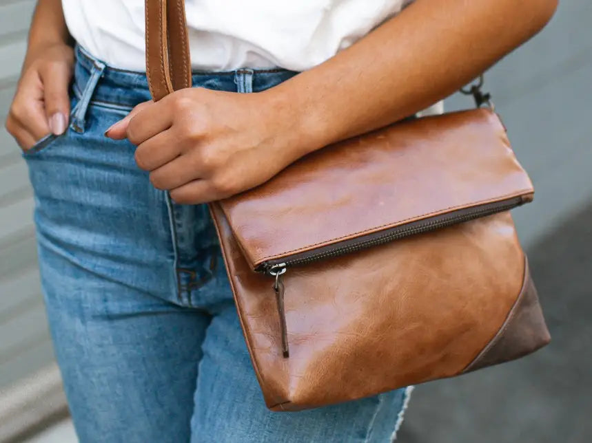 Leather Bag Crossbody Purse